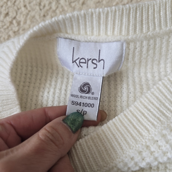 KERSH Merino Wool Cotton Sweater - Picture 4 of 9